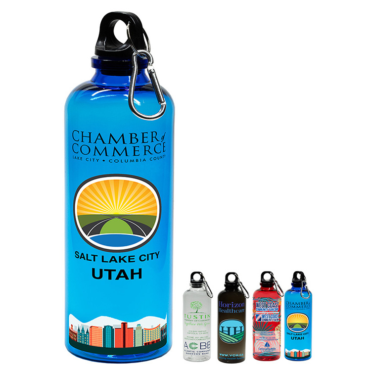 20 Oz. Recycled RPET Carabiner Bottle